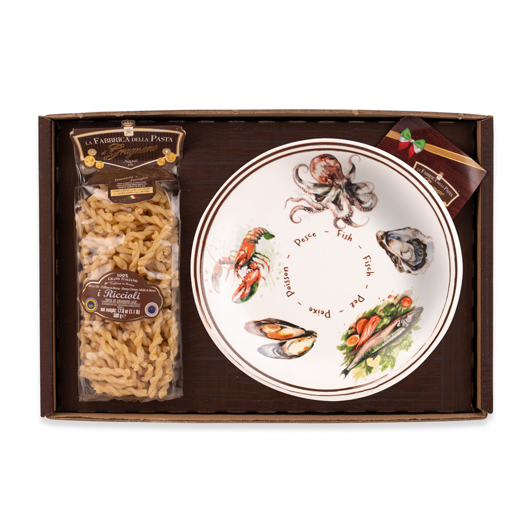 Набор подарочный "Пеше (тарелка 27 см)". Купить интернет-магазине Olivaitalia