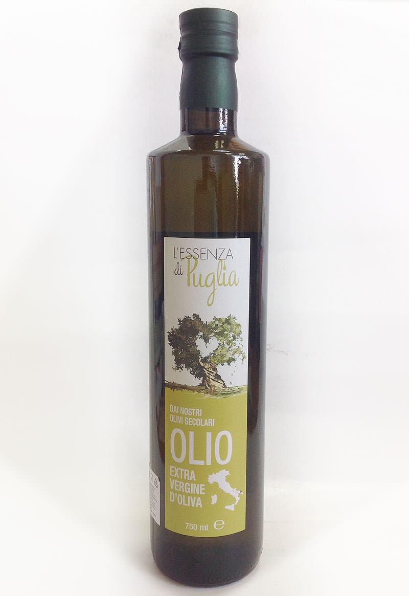Масло оливковое Olio L'Essenza di Puglia, 750мл. Купить интернет-магазине Olivaitalia