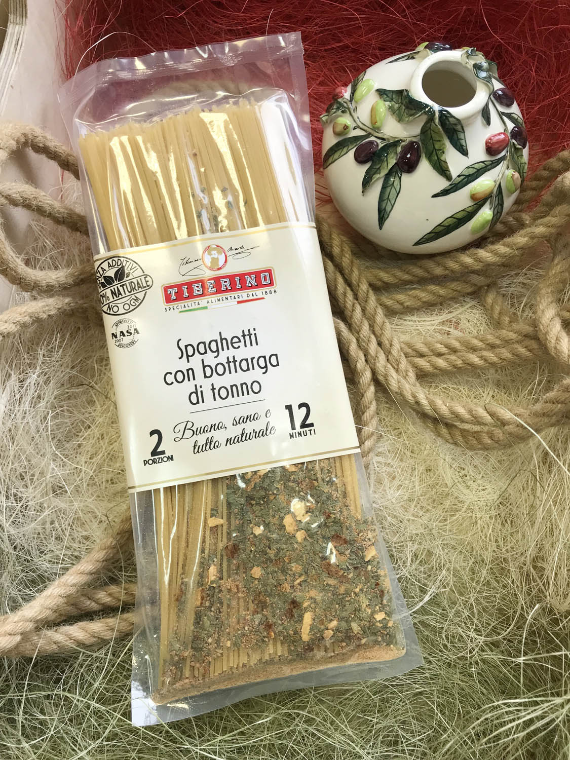Паста спагетти по-сардински с боттаргой 250 г