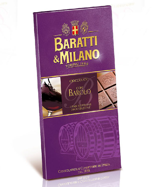 Шоколад молочный с вином Бароло 75 г