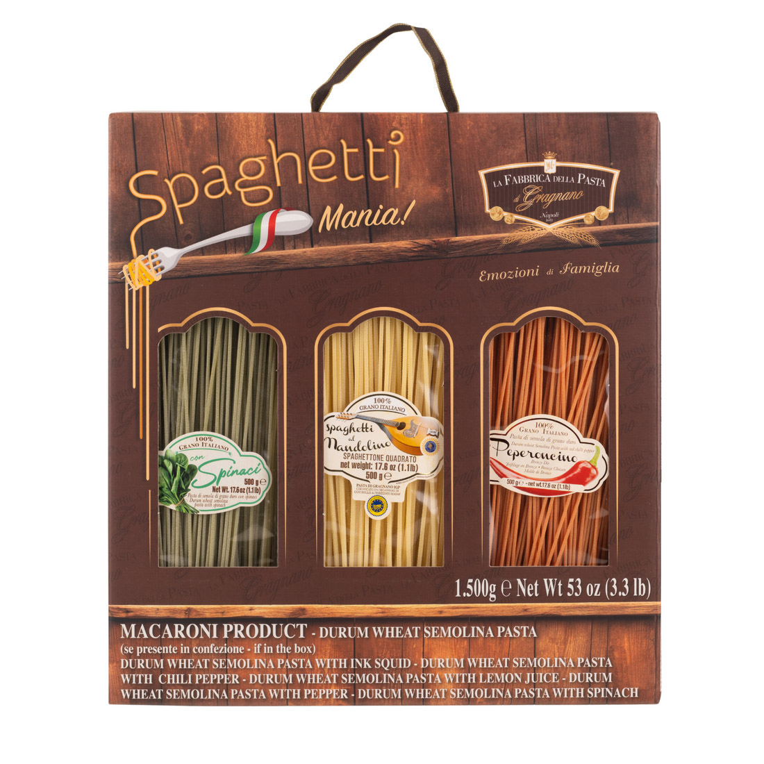 Набор подарочный "Спагетти Мания". Купить интернет-магазине Olivaitalia